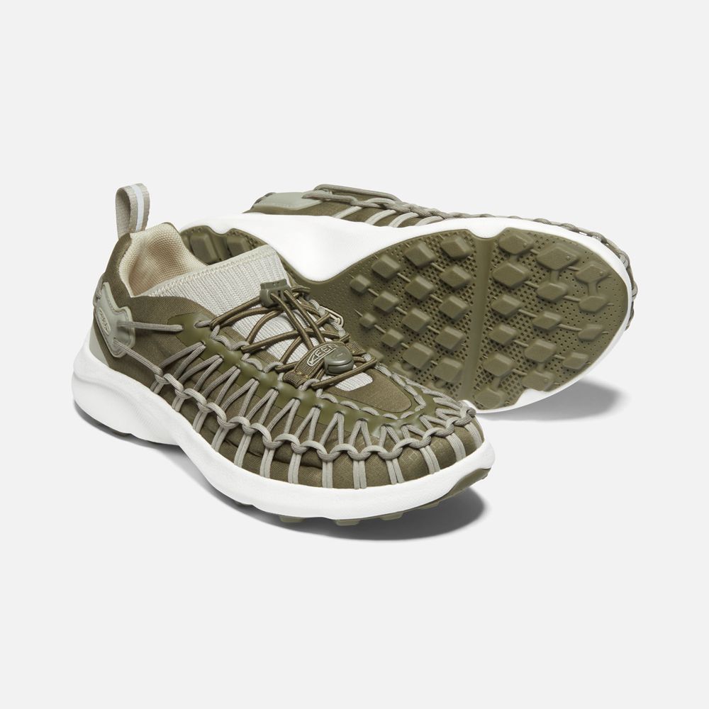 Slip-On Keen Femme Vert Olive | Uneek Snk Sneaker | EQYOG-7835